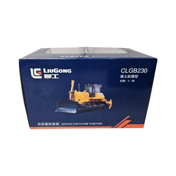 LIUGONG CLGB230 Crawler Bulldozer 1/35 Diecast Model Construction Vehicle NEW - Picture 8 of 8